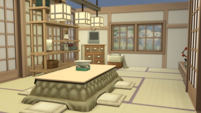 Sims 4 Traditional Japanese Home 2 4 1 Wakabamori at SimKat Builds