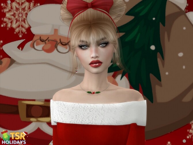 Sims 4 Samantha Loid Holiday Wonderland at MSQ Sims