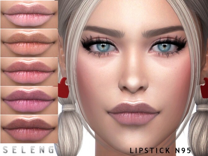Sims 4 Lipstick N95 by Seleng at TSR
