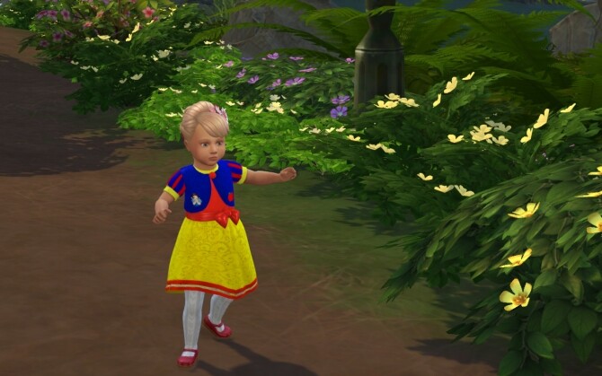Sims 4 Toddler Dress at Louisa Creations4Sims