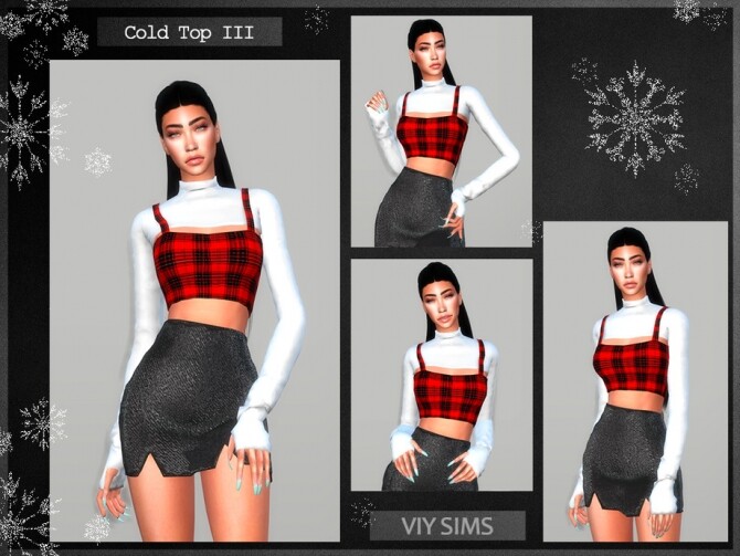 Sims 4 Top Cold III   VI by Viy Sims at TSR