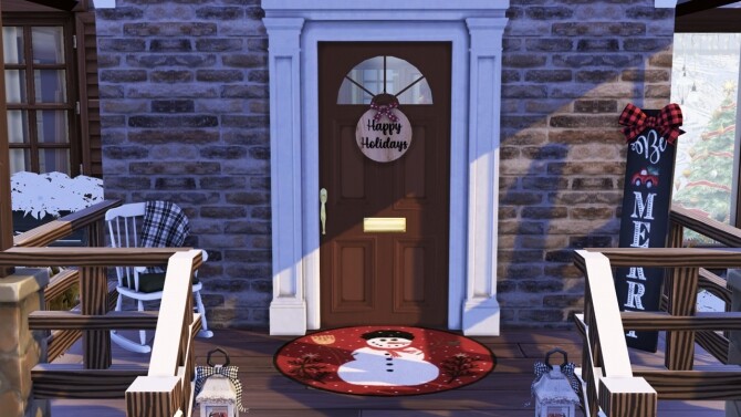 Sims 4 Holiday Door Hangers at Sunkissedlilacs