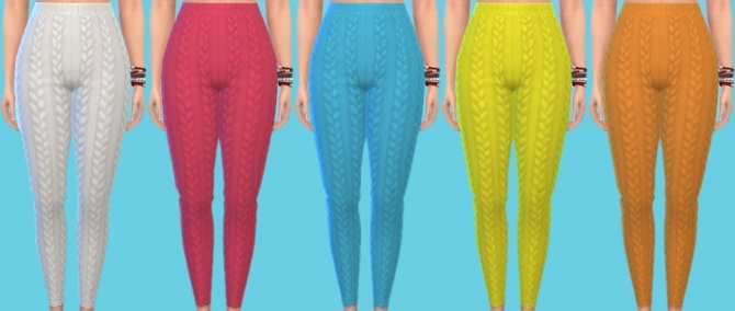 Eco Lifestyle Knitted Leggings At Annetts Sims 4 Welt Sims 4 Updates