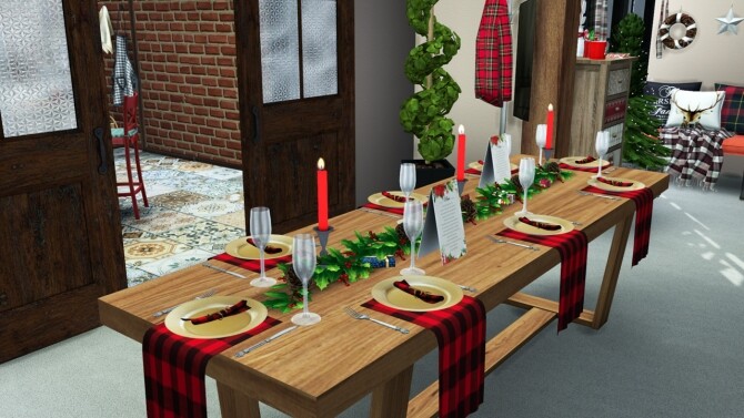 Sims 4 Festive Dining Collection at Sunkissedlilacs
