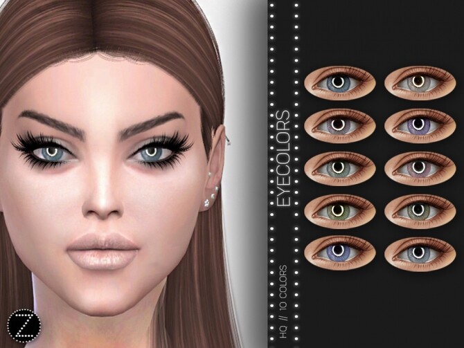 Sims 4 EYECOLORS Z02 by ZENX at TSR