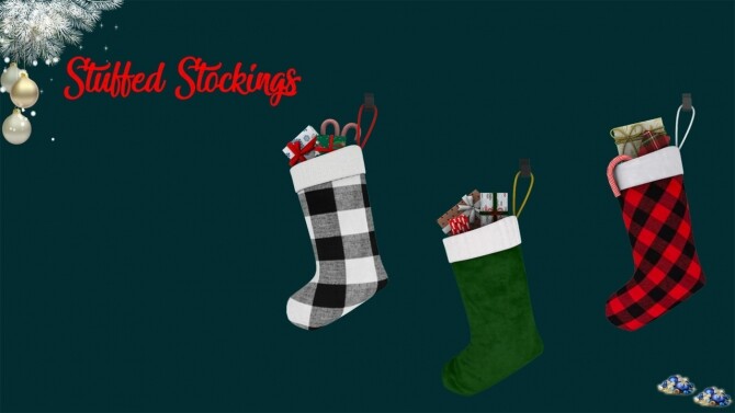 Sims 4 Stuffed Stockings at Sunkissedlilacs