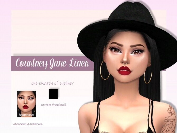 Sims 4 Courtney Jane Liner by LadySimmer94 at TSR