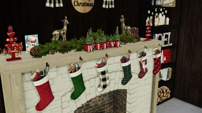 Sims 4 Stuffed Stockings at Sunkissedlilacs