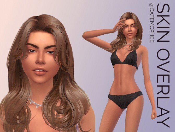 Sims 4 SKOV 04 Miley Skin Overlay by catemcphee at TSR