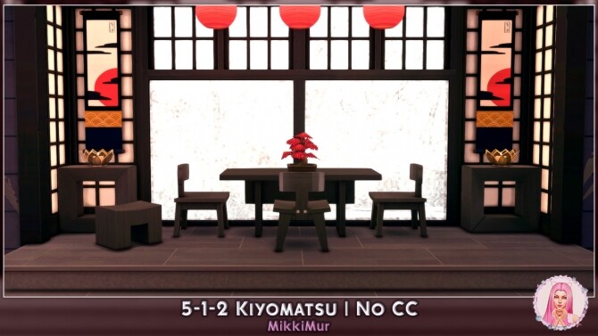 Sims 4 5 1 2 Kiyomatsu house at MikkiMur
