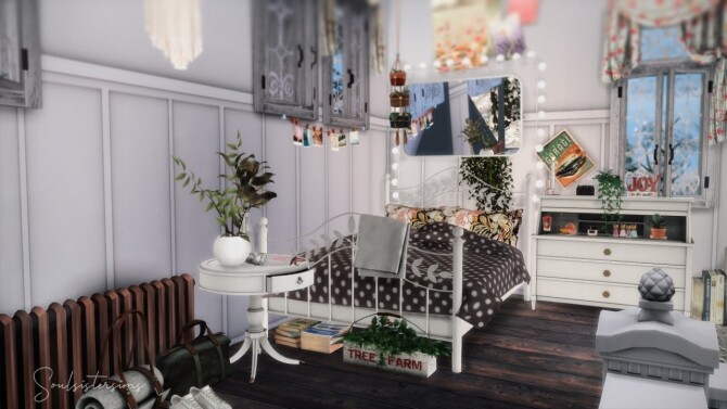 Sims 4 Winter Cottage at SoulSisterSims