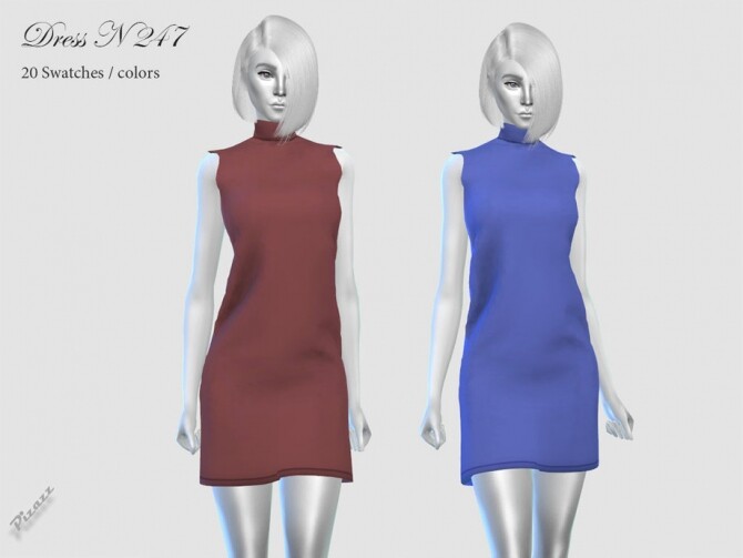 Sims 4 DRESS N 247 by pizazz at TSR