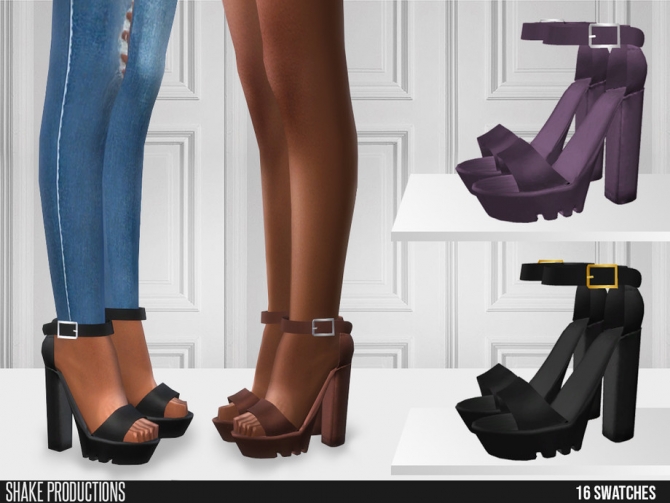 581 High Heels by ShakeProductions at TSR » Sims 4 Updates