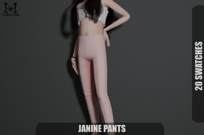 Sims 4 Janine Pants at Clarity Sims