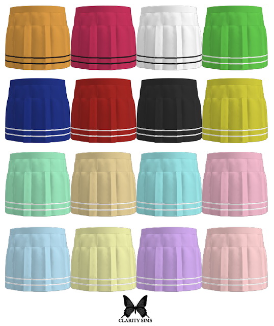 Sims 4 Emilly Skirt at Clarity Sims