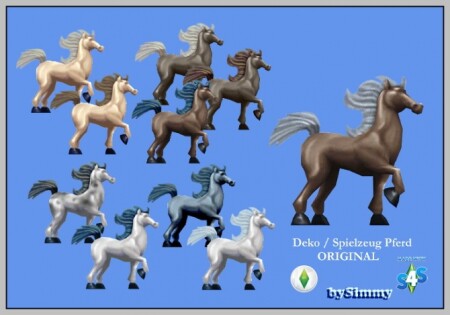 Recolor toy horse by Simmy at All 4 Sims