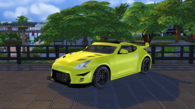 Sims 4 2009 Nissan 370Z Modified at Modern Crafter CC