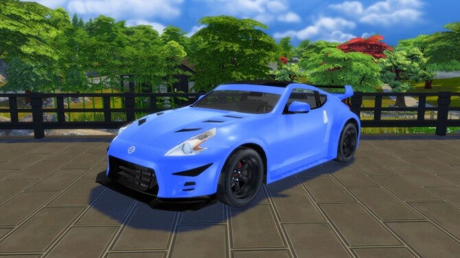 Sims 4 2009 Nissan 370Z Modified at Modern Crafter CC