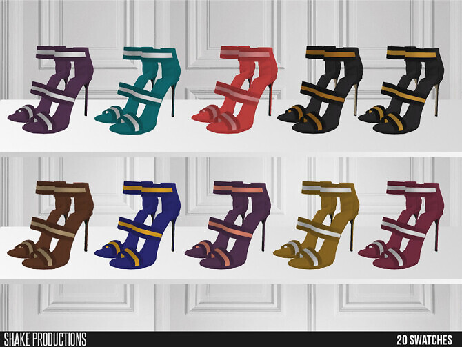 Sims 4 592 High Heels by ShakeProductions at TSR