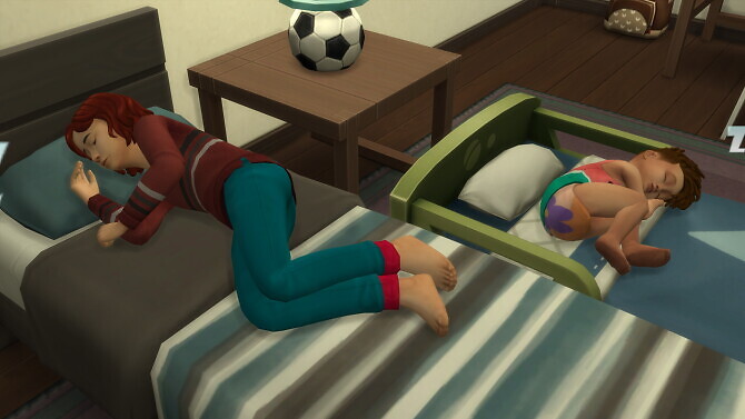 Sims 4 Take shoes off while sleeping & napping in bed by ShuSanR at Mod The Sims