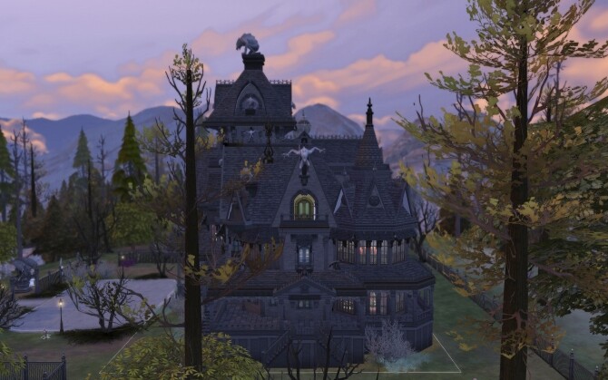 Sims 4 The Straud Mansion by alexiasi at Mod The Sims