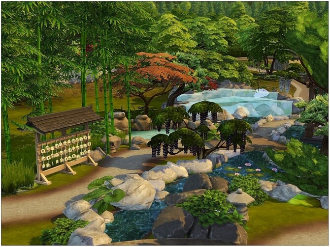 Sims 4 Spring Park by lotsbymanal at TSR