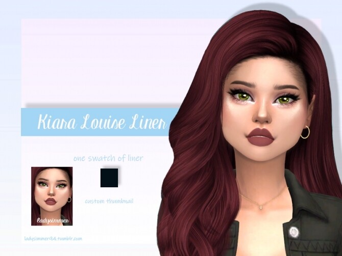 Sims 4 Kiara Louise Liner by LadySimmer94 at TSR