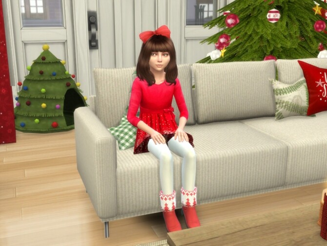 Sims 4 Holiday Wonderland Ava Meyers by Mini Simmer at TSR