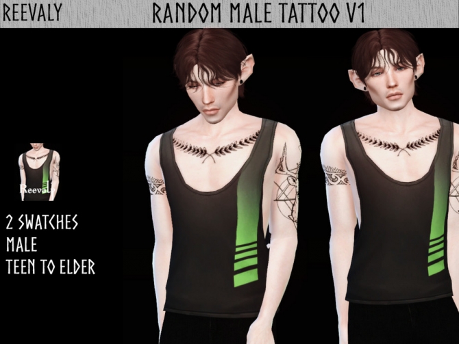 Sims 4 Male Tattoo CC The Ultimate Collection  FandomSpot