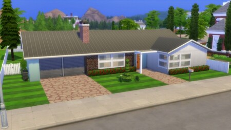 Modern Retro House by SimRedas at Mod The Sims