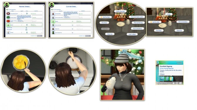 Sims 4 EGGNOG at Icemunmun