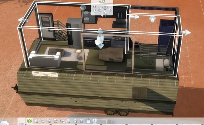 Sims 4 Usable Caravan / Trailer by shadowwalker777 at Mod The Sims