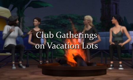 Club Gatherings on Vacation Lots by misophorism at Mod The Sims