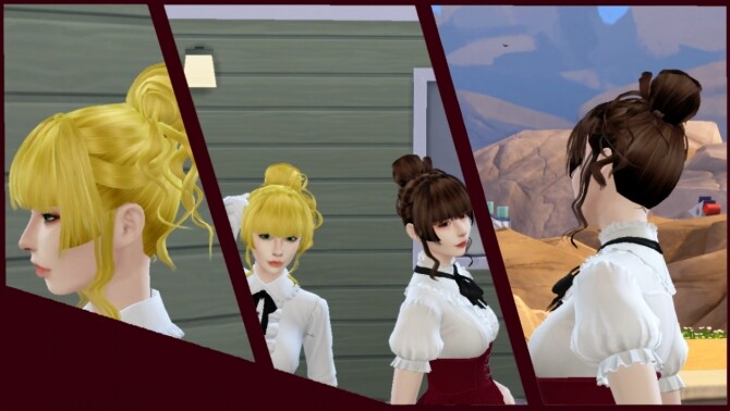 Sims 4 Hair nn06 at Marik911331