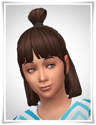 Sims 4 Luiza Kids Hair at Birksches Sims Blog