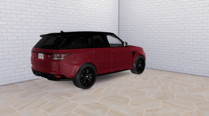 Sims 4 2016 Land Rover Range Rover Sport SVR at Modern Crafter CC