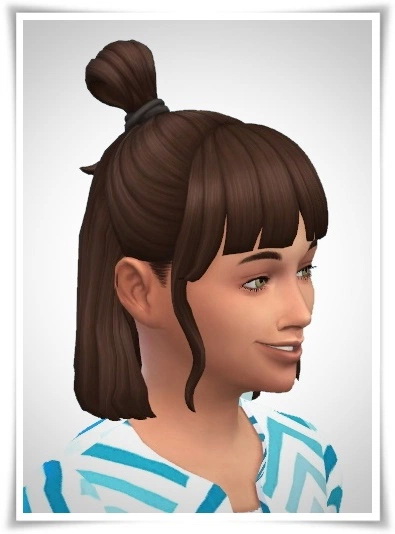 Sims 4 Luiza Kids Hair at Birksches Sims Blog