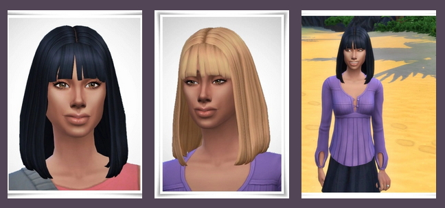 Sims 4 BobBlunt to Shoulder Hairs at Birksches Sims Blog