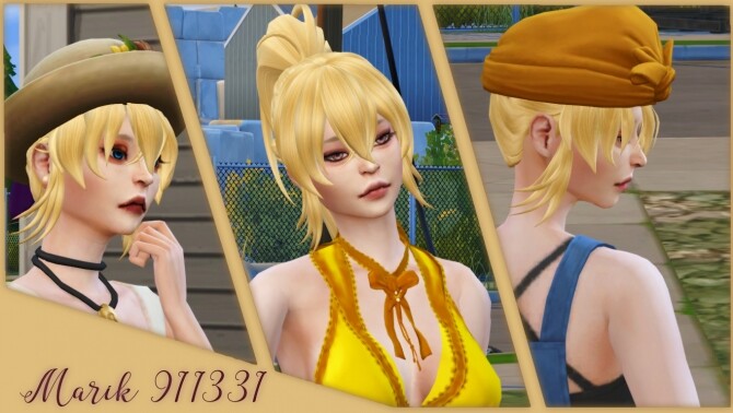 Sims 4 Hair nn05 at Marik911331