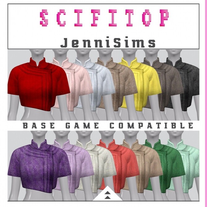 Sims 4 BASE GAME COMPATIBLE Top Scifi at Jenni Sims