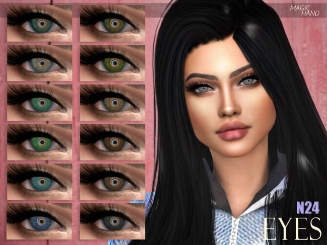 Sims 4 Eyes N24 by MagicHand at TSR