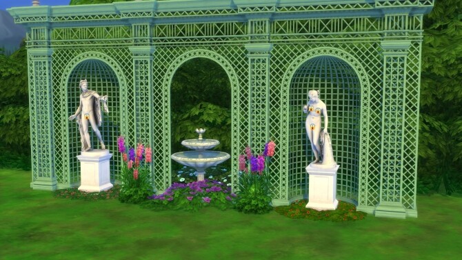 Sims 4 Versailles Treillage by TheJim07 at Mod The Sims