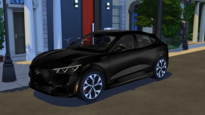Sims 4 Ford Mustang Mach E at LorySims