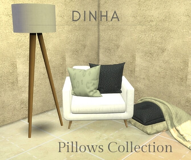 Sims 4 Pillows Collection at Dinha Gamer