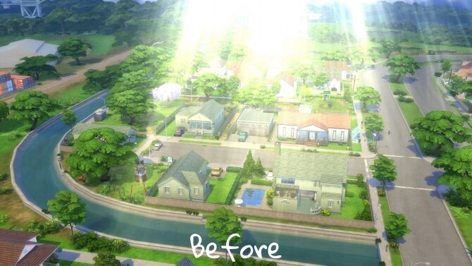 Sims 4 Remove Eco Lifestyle Sunray due to Green Footprint by CommodoreLezmo at Mod The Sims