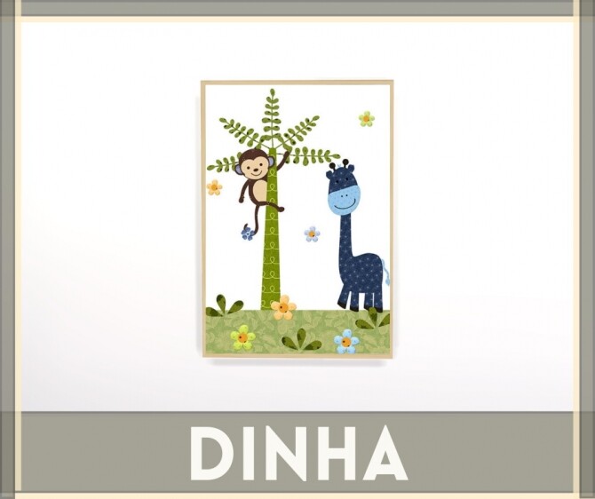 Sims 4 Kids Frame #1 & #2 at Dinha Gamer