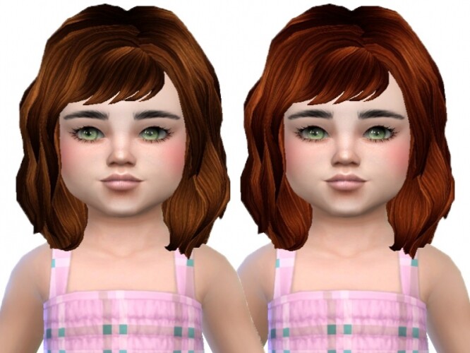 Short hair converted for toddlers at Trudie55 » Sims 4 Updates