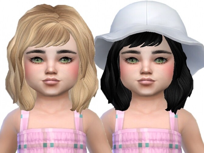 Sims 4 Short hair converted for toddlers at Trudie55