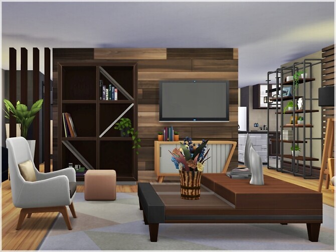 Sims 4 Keane house by Ray Sims at TSR