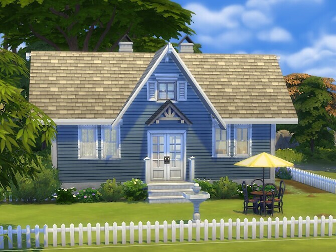 Sims 4 Fusa Summer house at KyriaT’s Sims 4 World